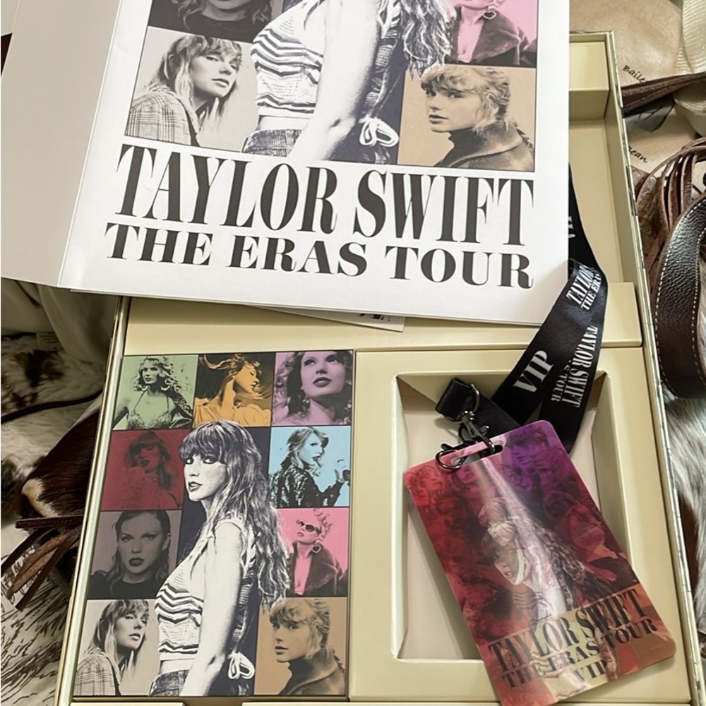 Taylor Swift The Eras Tour VIP Lanyard and Box Set